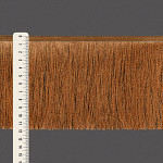FRANJA FINA LISA 11,8cm BEGE 10m