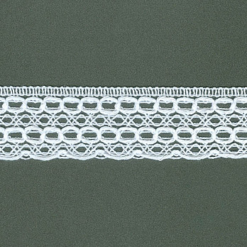 RENDA BOLINHA 3,5cm BRANCO 30m