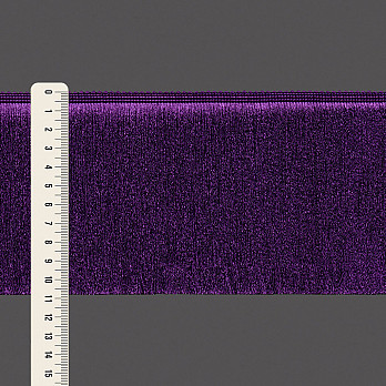 FRANJA ESPESSA LISA 10,8cm ROXO ESPECIAL 10m