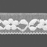 RENDA CLARISSA 3,3cm BRANCO 30m