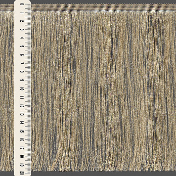 FRANJA FINA LISA 19,8cm PALHA 10m