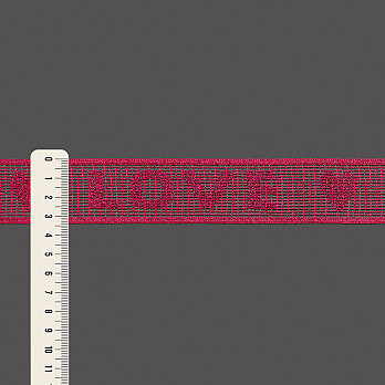 ENTREMEIO LOVE 3,4cm ROSA BABALOO/PINK 30m