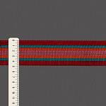 ELÁSTICO PREGA LISTRADO 4,8cm PINK ESCURO/VERDE MEDITERRANEO/SALMÃO/ROSA ENVELHECIDO 25m