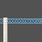 ENTREMEIO X 2,4cm AZUL CELESTE/AZUL 30m
