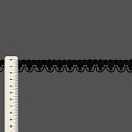 RENDA FLOR BICO 2cm PRETO 30m