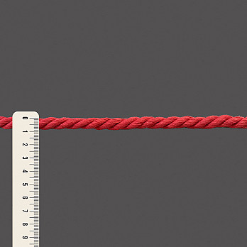 CORDÃO L50 GROSSO 9mm VERMELHO 30m