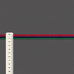 FITA RÍGIDA ZIG ZAG LISTRADO RUBY 1,3cm MAGENTA/UVA GAMA/AZUL/VERDE/OURO 50m