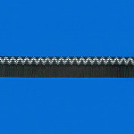 FRANJA ÉTNICA 2,7cm PRETO/CINZA/BRANCO 10m