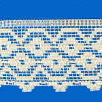 RENDA TÁBATA 8,1cm CRU 30m