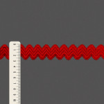 ELÁSTICO SIANINHA TRABALHADA 2,8cm VERMELHO 20m