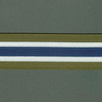 ELASTICO LISTRA 4,1cm VERDE/CHAMPAGNE/AZUL