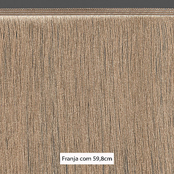 FRANJA FINA LISA 59,8cm BEGE 10m