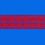 ENTREMEIO MAÇA 3cm VERMELHO 30m