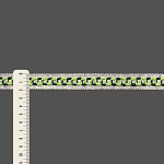 PASSAMANARIA BOLINHA 1,9cm CRU/VERDE SOLDADO/ABACATE 20m