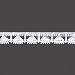 RENDA ESTHER 3,3cm BRANCO 30m