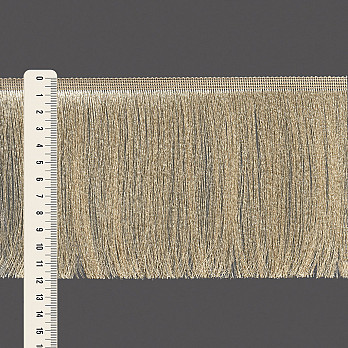 FRANJA FINA LISA 11,9cm PALHA 10m