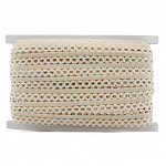 RENDA BOLINHA BICO POPPY 1,9cm CRU 30m