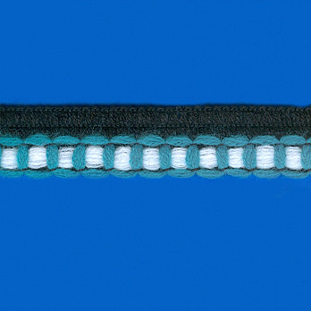 PASSAMANARIA ABSTRATO 2cm PRETO/BRANCO/FONTE 20m