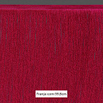 FRANJA FINA LISA 99,8cm MAGENTA 10m