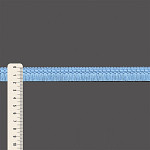 FRANJA ZIG ZAG 1,9cm AZUL CELESTE 10m