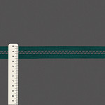 ELÁSTICO PALITO ZIG ZAG 2,5cm VERDE CARNAVAL 25m
