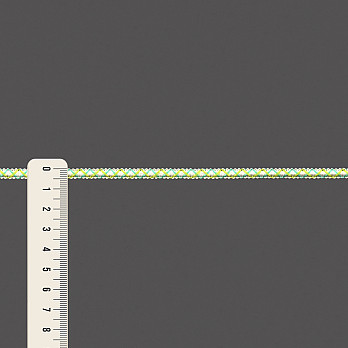 PASSAMANARIA CORDÃO X 5mm CHAMPAGNE/VERDE LIMA/VERDE 20m