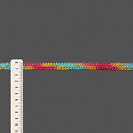 PASSAMANARIA ESPIGA 1,2cm ROSA/AMARELO/AZUL 20m