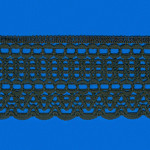RENDA BOLINHA 4,6cm PRETO 30m