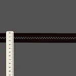 ELÁSTICO PALITO ZIG ZAG 2,5cm CAFÉ 25m