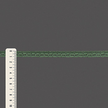 RENDA BOLINHA 1,1cm VERDE  30m