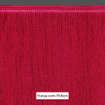 FRANJA MÉDIA LISA 79,8cm MAGENTA 10m
