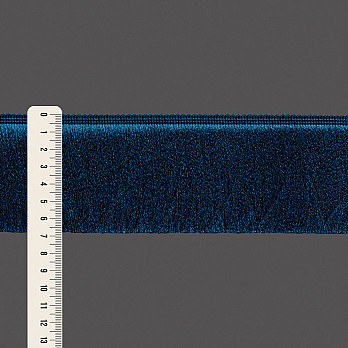 FRANJA ESPESSA LISA 6,8cm AZUL 10m