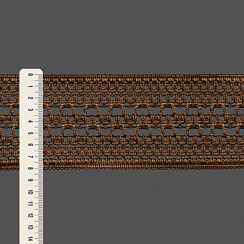 ENTREMEIO PALITO CROCHÊ 8,1cm MARROM CAMURÇA 30m