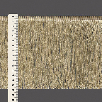 FRANJA FINA LISA 14,8cm BEGE 10m