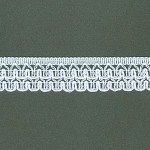 PICOT MILENIUM DUPLA 2,6cm BRANCO 30m