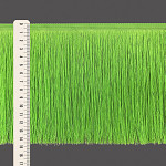 FRANJA FINA LISA 14,8cm VERDE NEON 10m