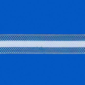 ELÁSTICO SOFT 2,3cm AZUL SPORT/BRANCO 25m