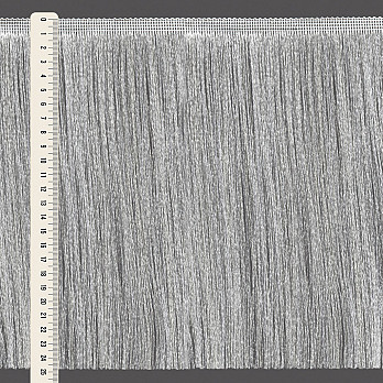 FRANJA FINA LISA 24,8cm CHAMPAGNE/BRANCO 10m