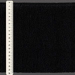 FRANJA MÉDIA LISA 19,8cm PRETO 10m