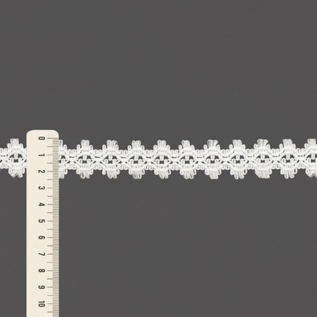 RENDA GABRIELA 2,5cm BRANCO 30m RENDA GABRIELA 2,5cm BRANCO 30m
