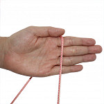 CORDÃO AGULHADO FINO 4mm PÊSSEGO/PINK 100m 