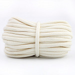 CORDÃO AGULHADO GROSSO 10mm CHAMPAGNE 20m