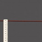 CORDÃO FINO GITANA 4mm CONHAQUE 30m