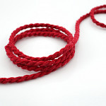CORDÃO FINO GITANA 4mm VERMELHO 30m