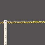 CORDÃO GROSSO 10mm BEGE/OURO 50m
