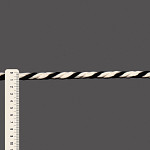 CORDÃO GROSSO 10mm CRU/PRETO 30m