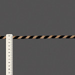CORDÃO GROSSO 10mm JUTA/PRETO 30m