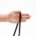 CORDÃO GROSSO 10mm PRETO 30m 