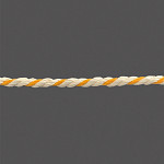 CORDAO GROSSO 11mm CRU/AMARELO OURO 30m