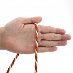 CORDÃO MÉDIO 6mm TANGERINA/MARROM MÉDIO/AREIA 30m